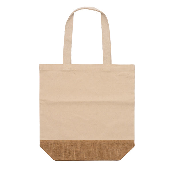 TASCHEN UND RUCKSÄCKE MENDES – aus Recycelte Baumwolle und Jute. 330 g/m²
