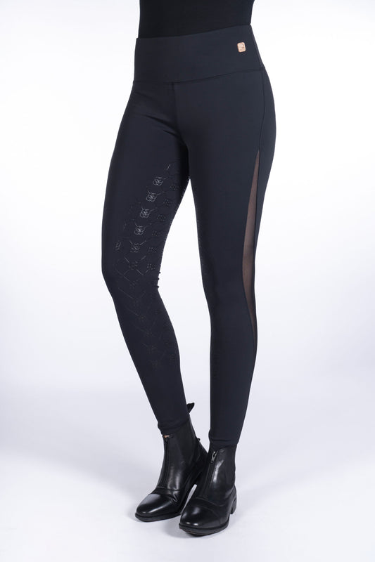 Reitleggings Edinburgh Mesh – Silikon-Vollbesatz – Bild 2