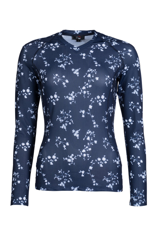 Funktionsshirt Bloomsbury Fleurs – Langarm – Bild 1