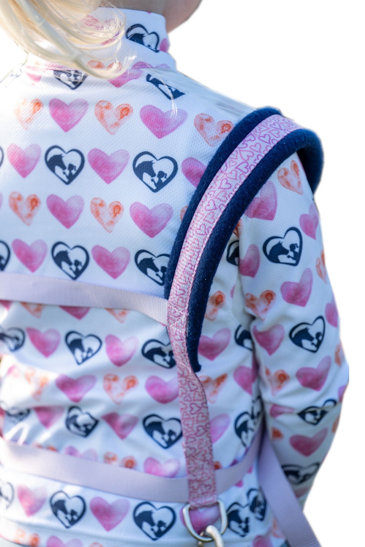 Pferdegeschirr Funny Horses Hearts – Achtung: Nicht für Kinder unter 3 Jahren geeignet – Bild 3