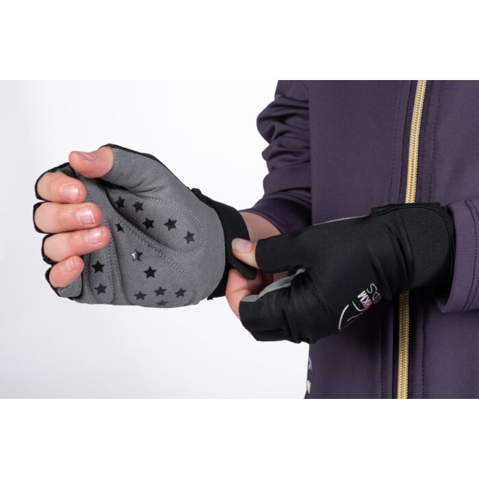 Handschuhe Hobby Horsing – elastische Einsätze – Bild 3