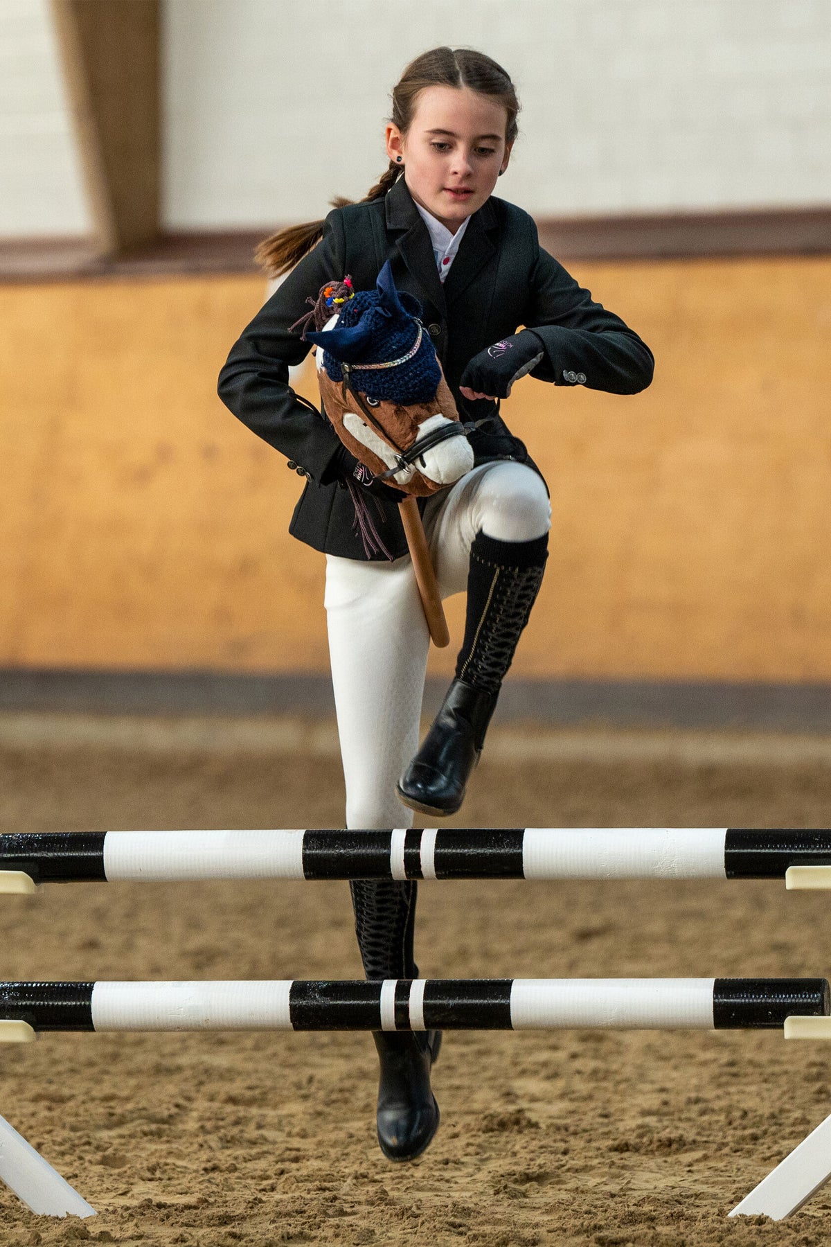 Handschuhe Hobby Horsing – elastische Einsätze – Bild 5