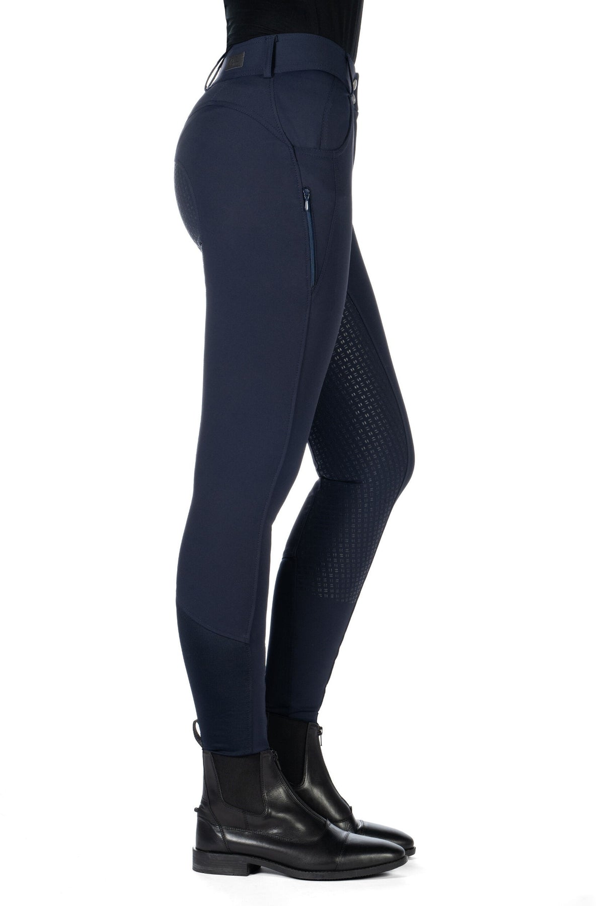 Reithose Ari Mid Rise – Silikon-Vollbesatz – Bild 12