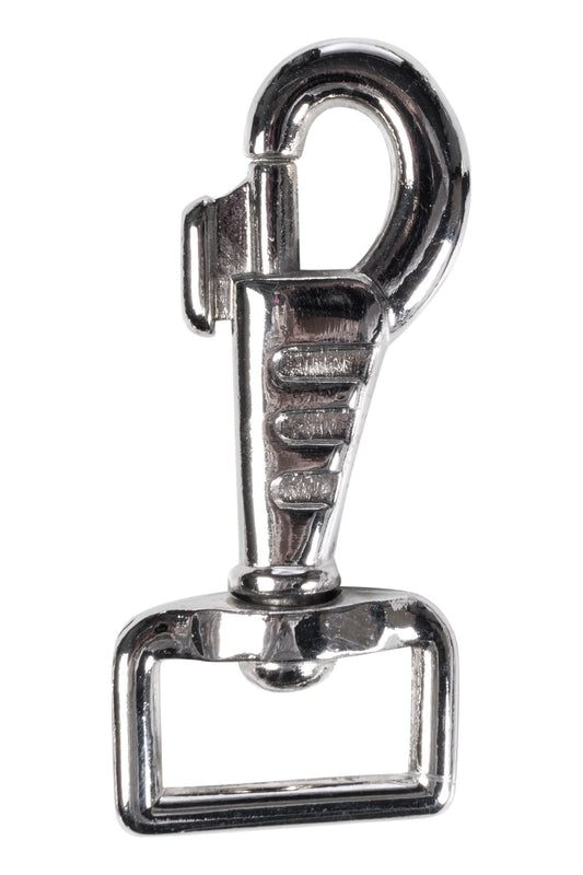 Karabinerhaken mit Wirbel 14471 – Chrom – Bild 1