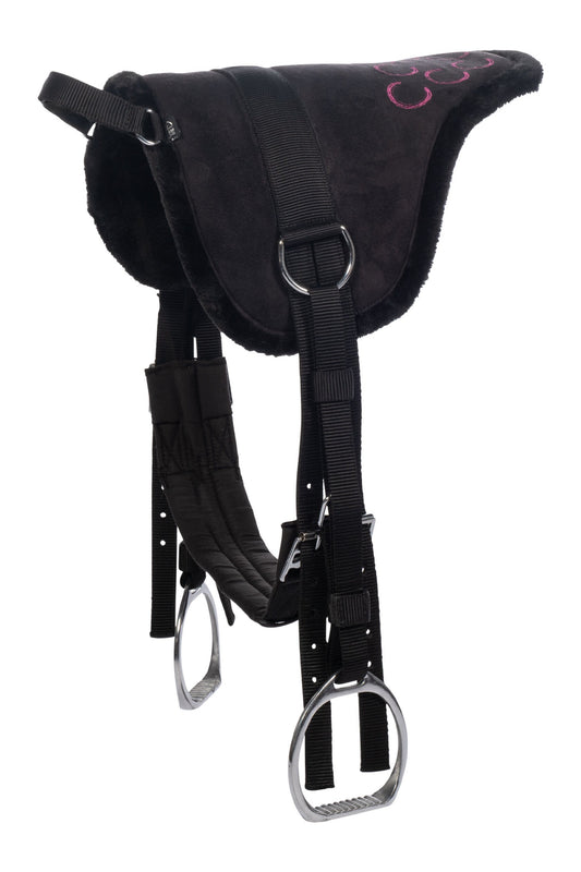 Reitpad Funny Horses – inklusive Steigbügelriemen und Steigbügel – Bild 2
