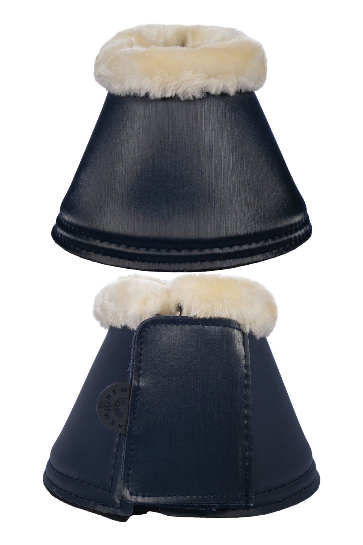 Hufglocken Shiny Fur – mit synthetischem Lammfellrand – Bild 2