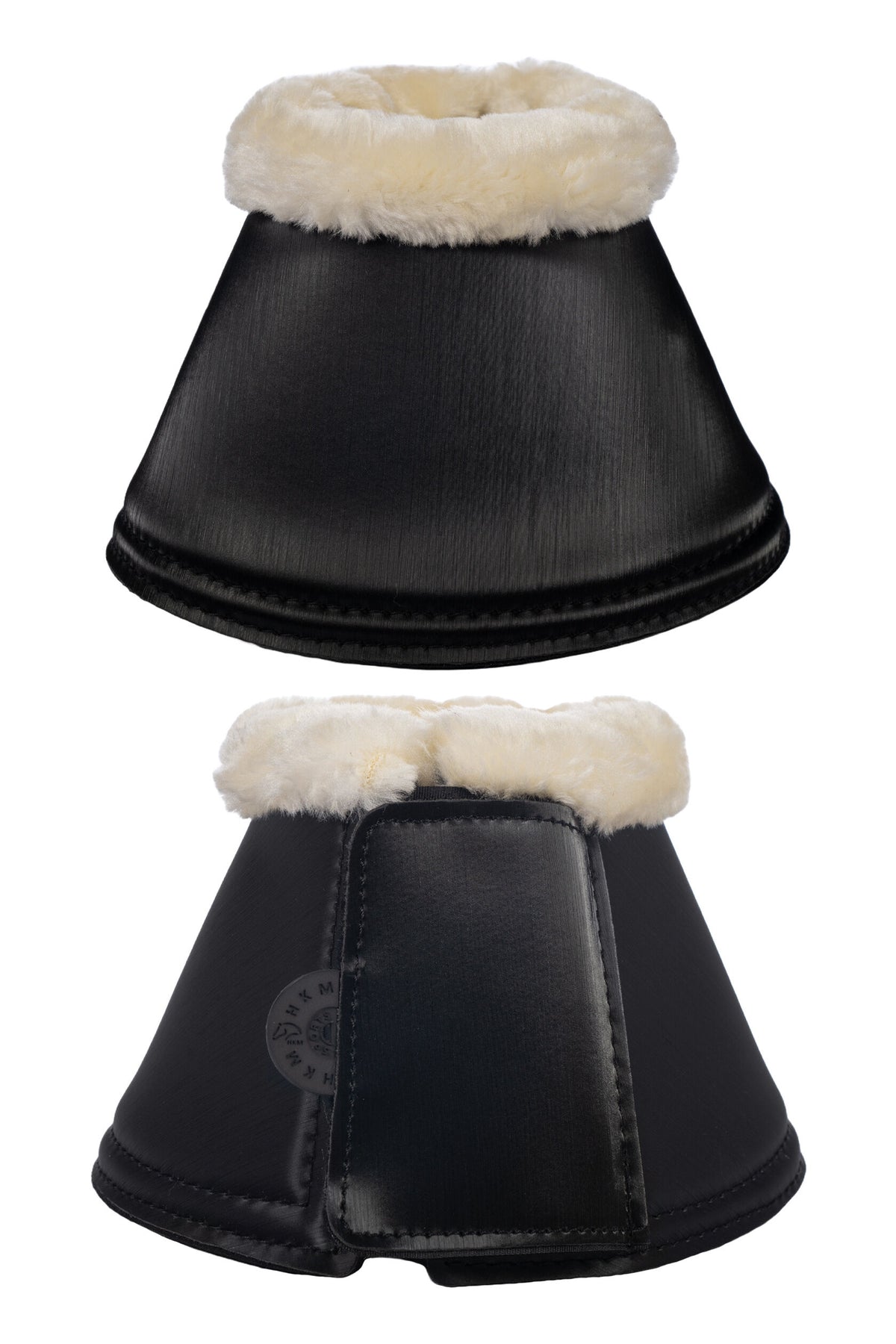 Hufglocken Shiny Fur – mit synthetischem Lammfellrand – Bild 1