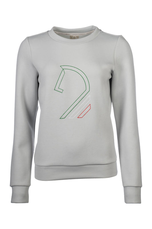 Pullover Amalfi Horse Head – hochwertige Stickerei – Bild 2