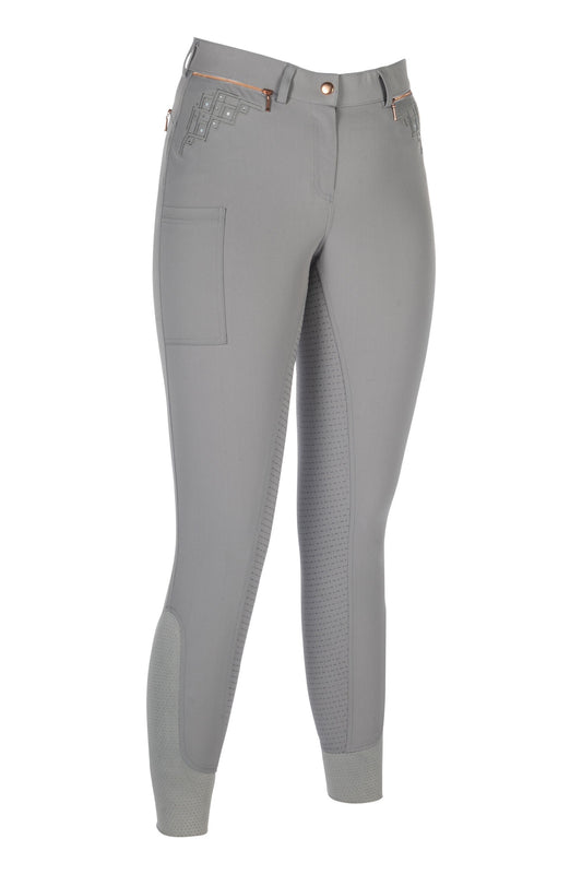 Reithose Rosegold Sparkle – Style Sil.-Vollbesatz – Bild 1