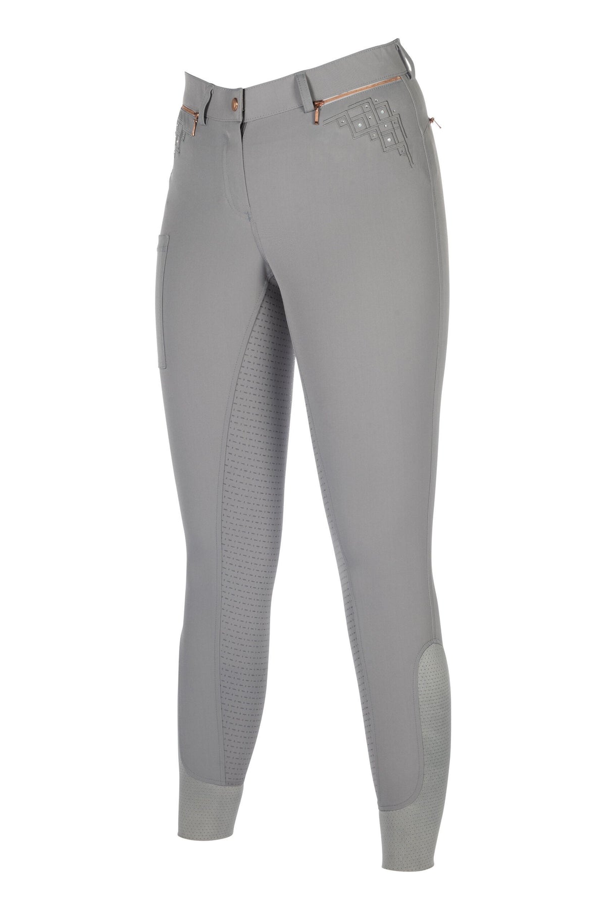 Reithose Rosegold Sparkle – Style Sil.-Vollbesatz – Bild 3