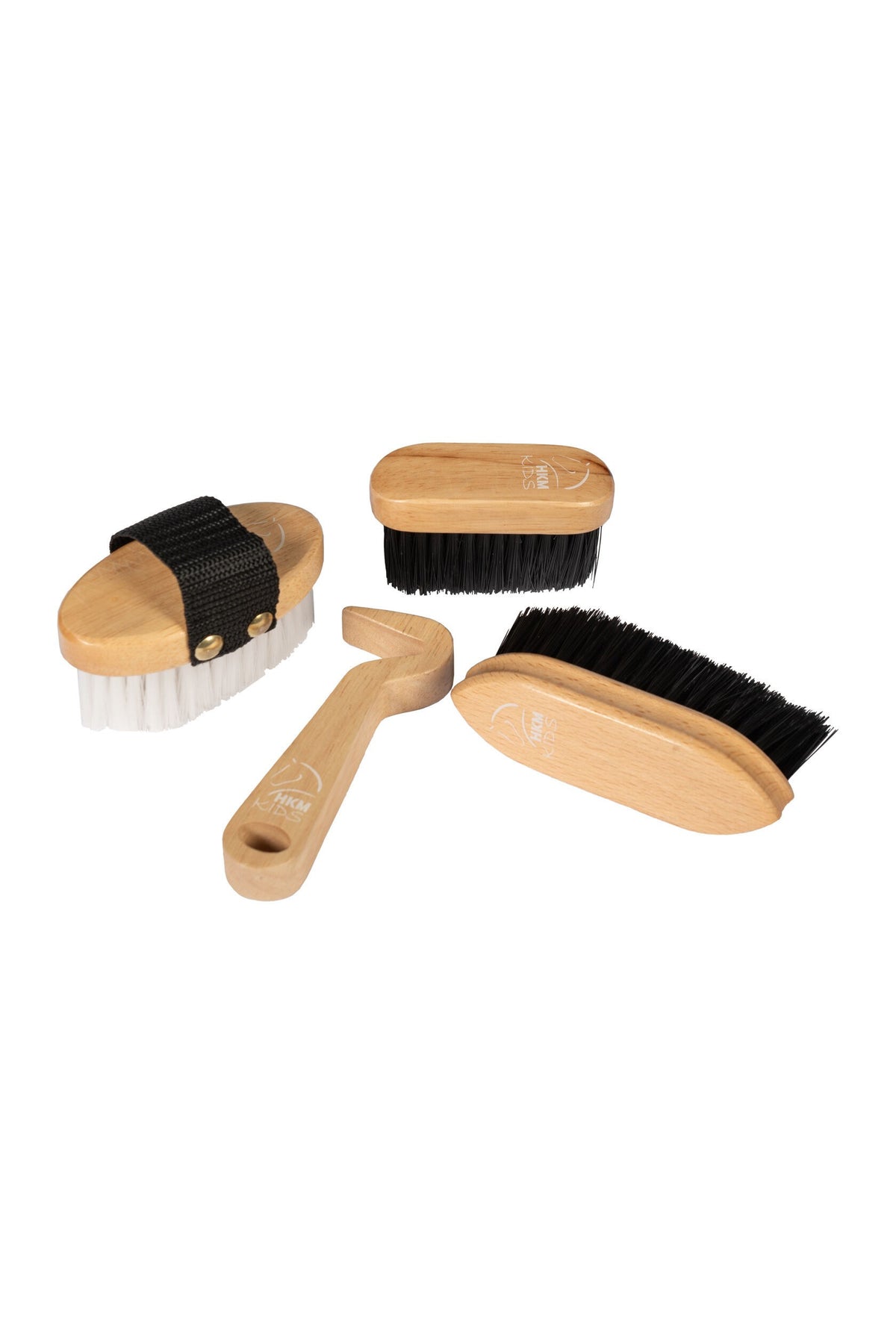Putzset Holz Hobby Horsing – zum realistischen Spielen mit dem Spielzeugpferd – Bild 1