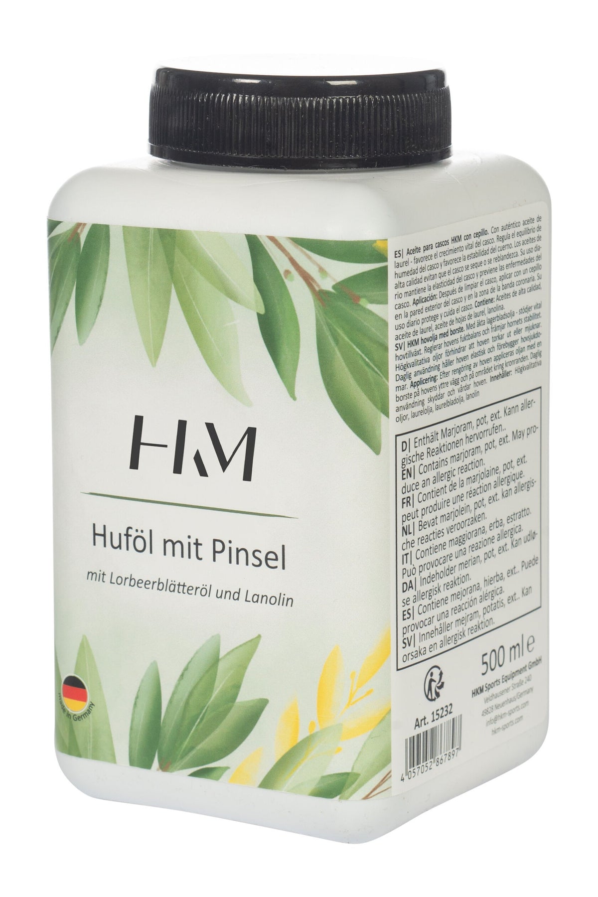 Huföl mit Pinsel, 500 ml 15232 – hält den Huf elastisch – Bild 3
