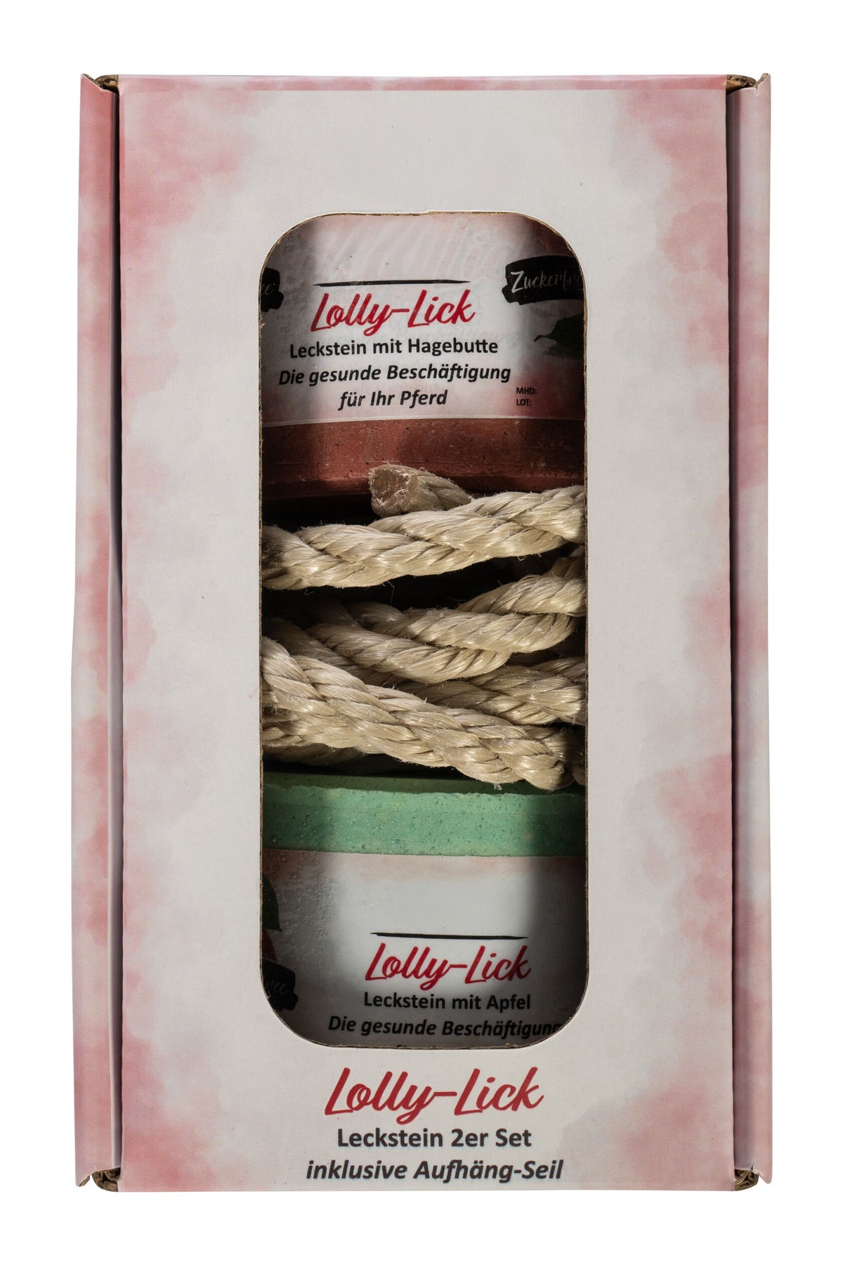 Leckstein 2er Set Lolly Lick – inkl. Aufhäng-Seil – Bild 5