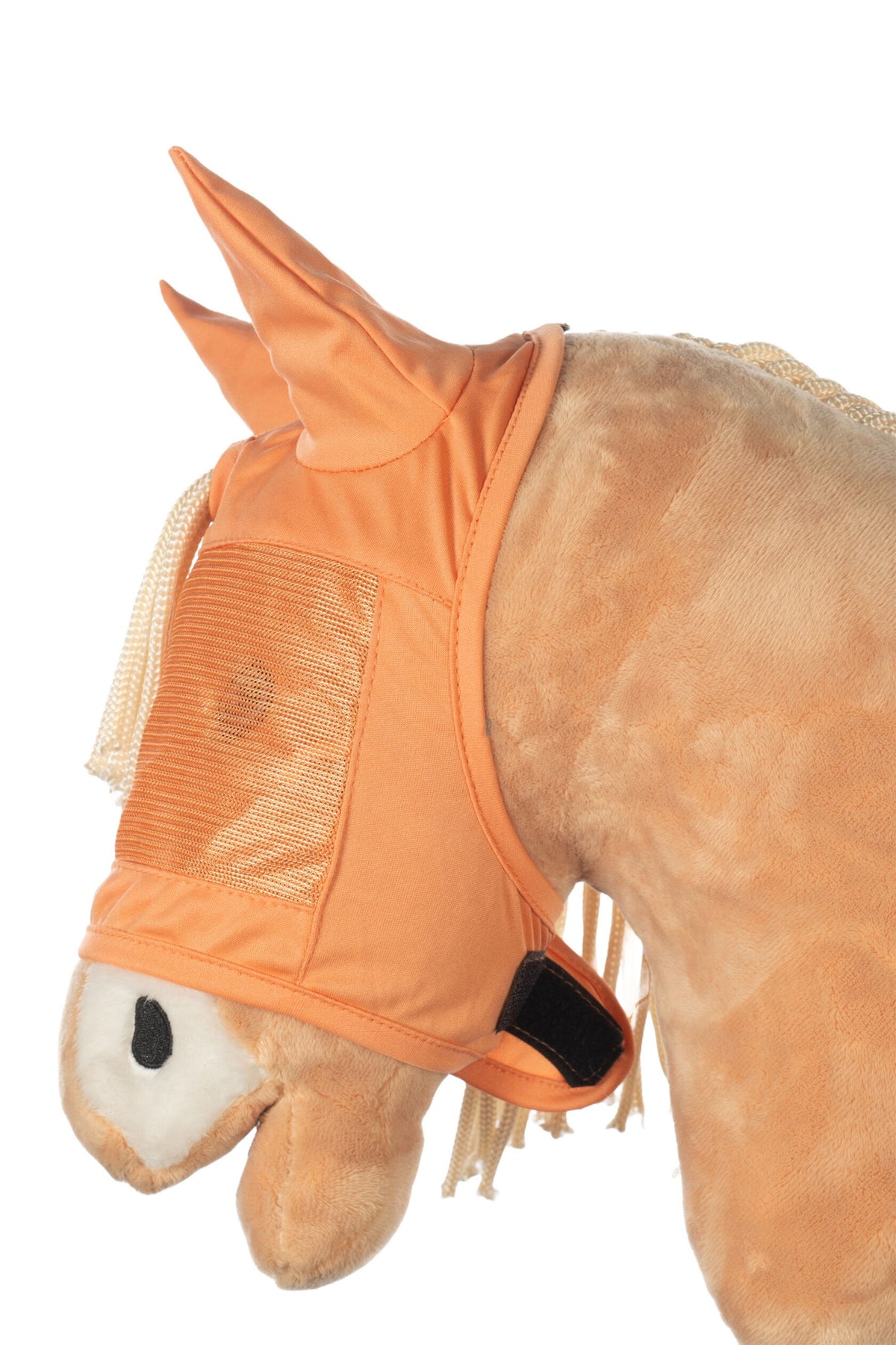Fliegenschutzmaske Hobby Horsing – Klettverschluss – Bild 10