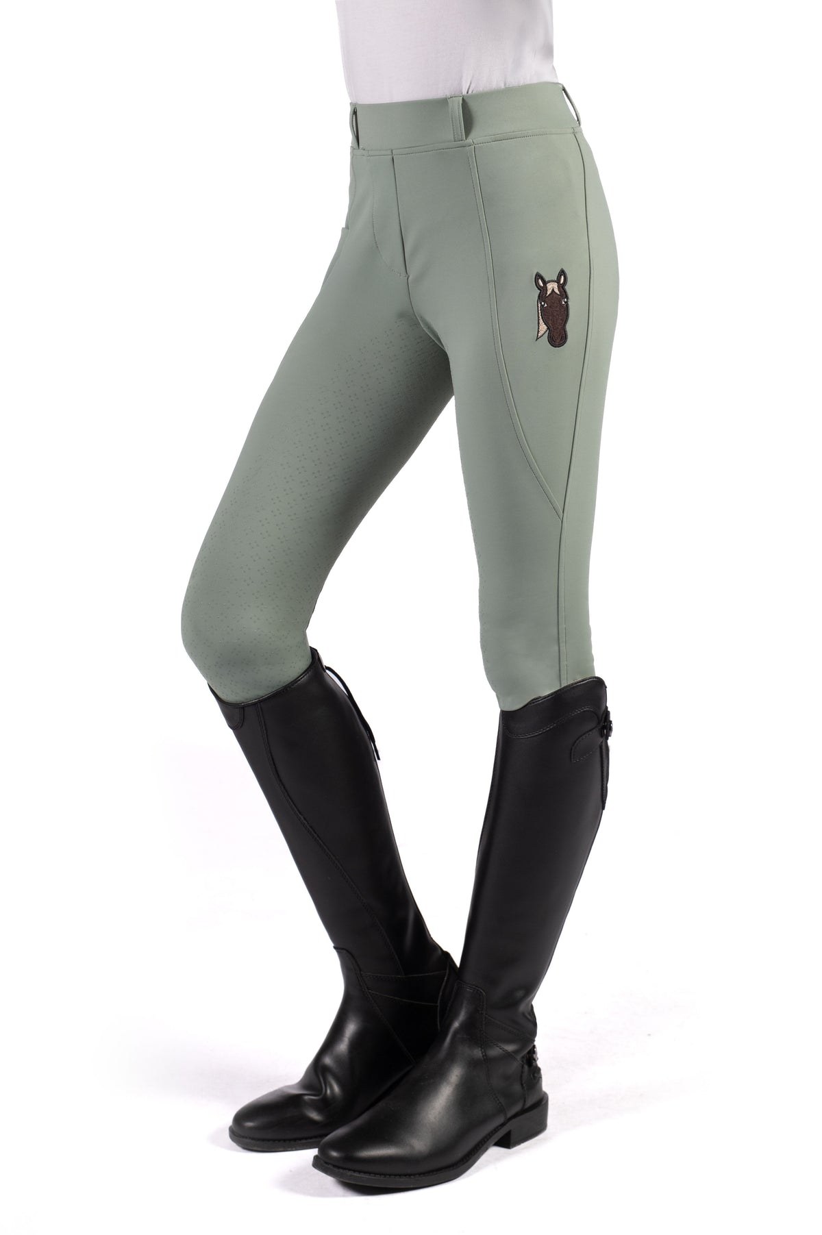 Reitleggings Mia – Silikon-Vollbesatz – Bild 8