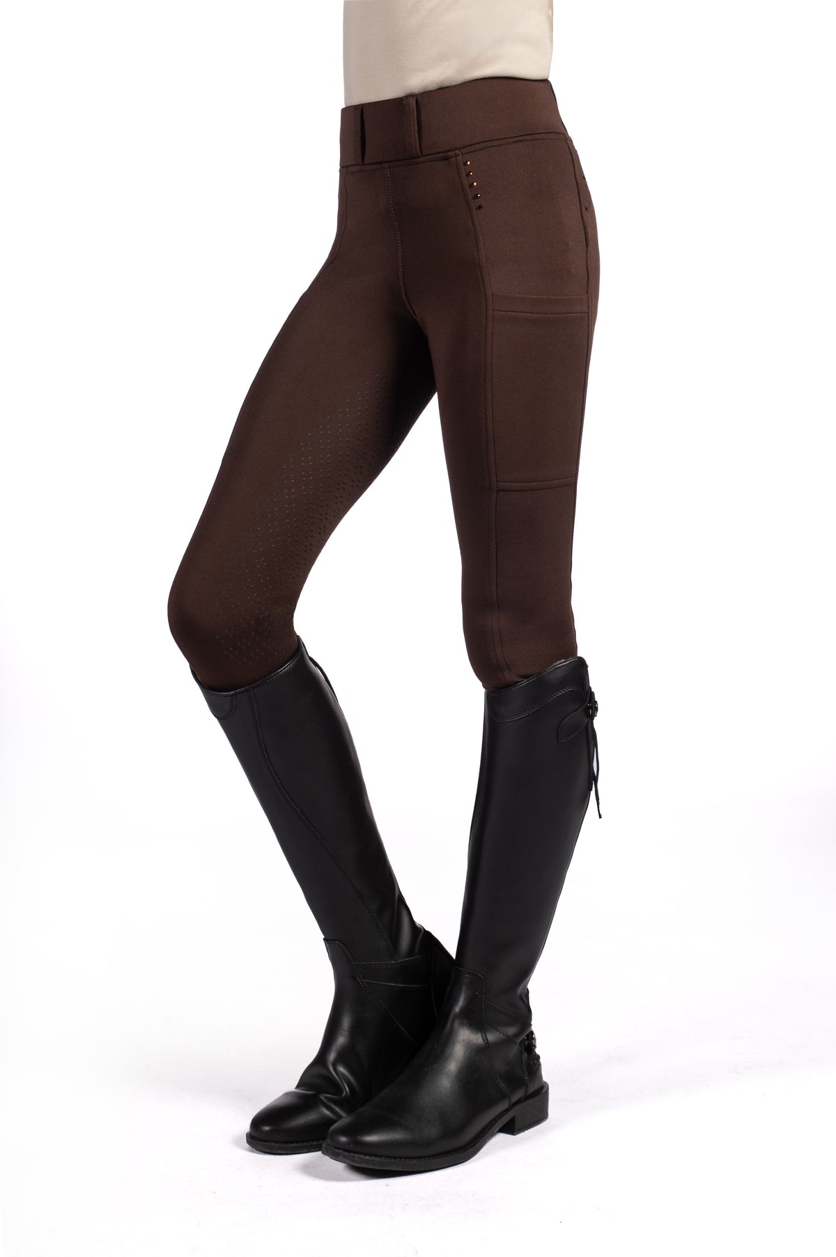 Reitleggings Lana II – Style Silikon-Vollbesatz – Bild 5