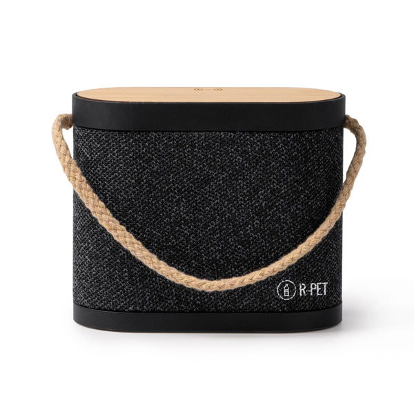 BLUETOOTH-LAUTSPRECHER BIANKI – aus Bambus und RPET aus recyceltem Polyester – Bild 1
