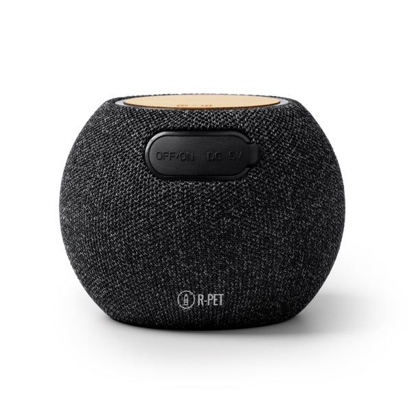 BLUETOOTH-LAUTSPRECHER BANDINI – aus Bambus und RPET aus recyceltem Polyester – Bild 1