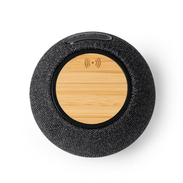 BLUETOOTH-LAUTSPRECHER BANDINI – aus Bambus und RPET aus recyceltem Polyester – Bild 2