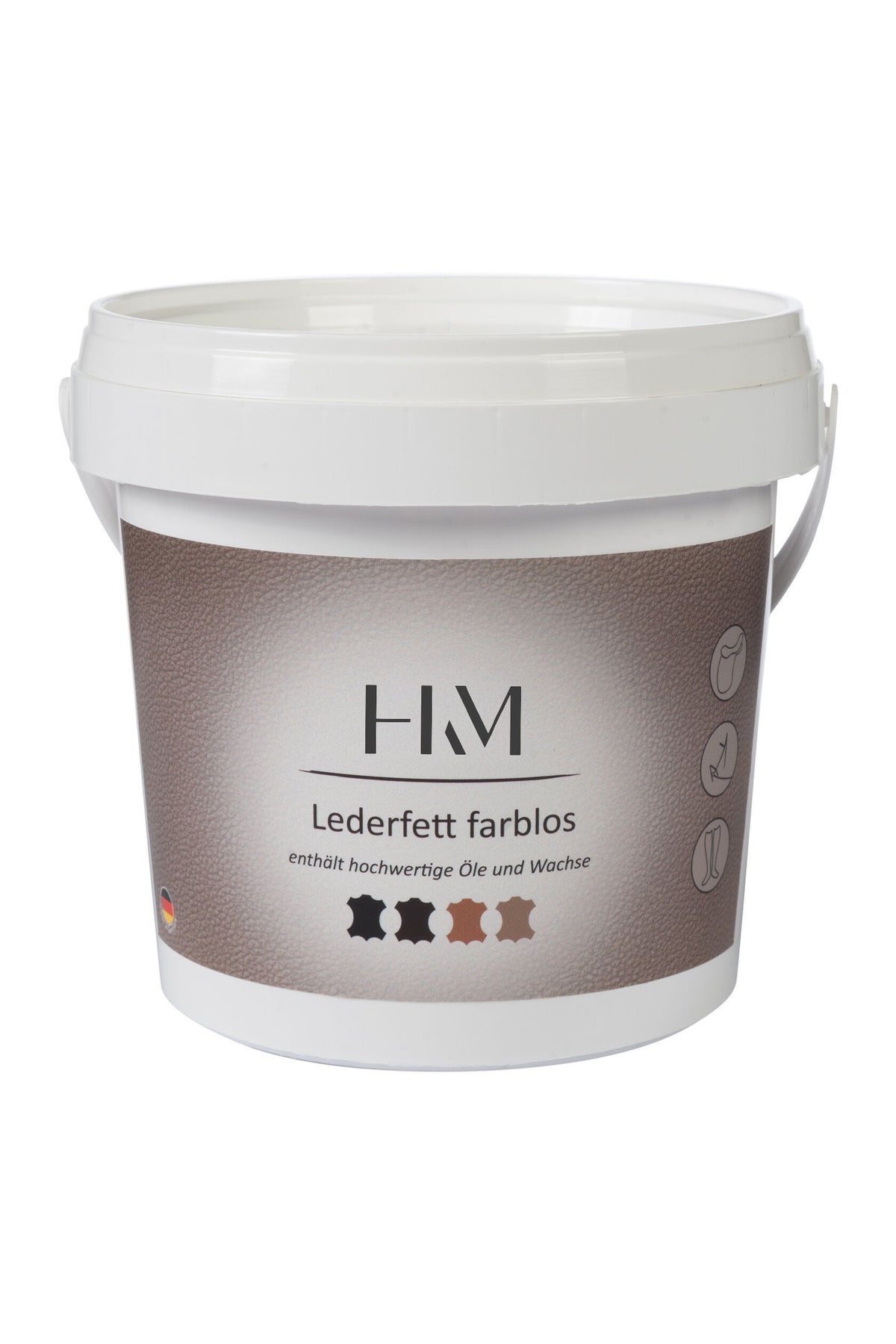 Lederfett farblos, 500 ml 15458 – eignet sich für Glattleder aller Art – Bild 1