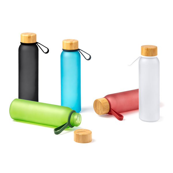 TRINKFLASCHEN VOZNAN – aus Recyceltes Glas und Bambus – Bild 8