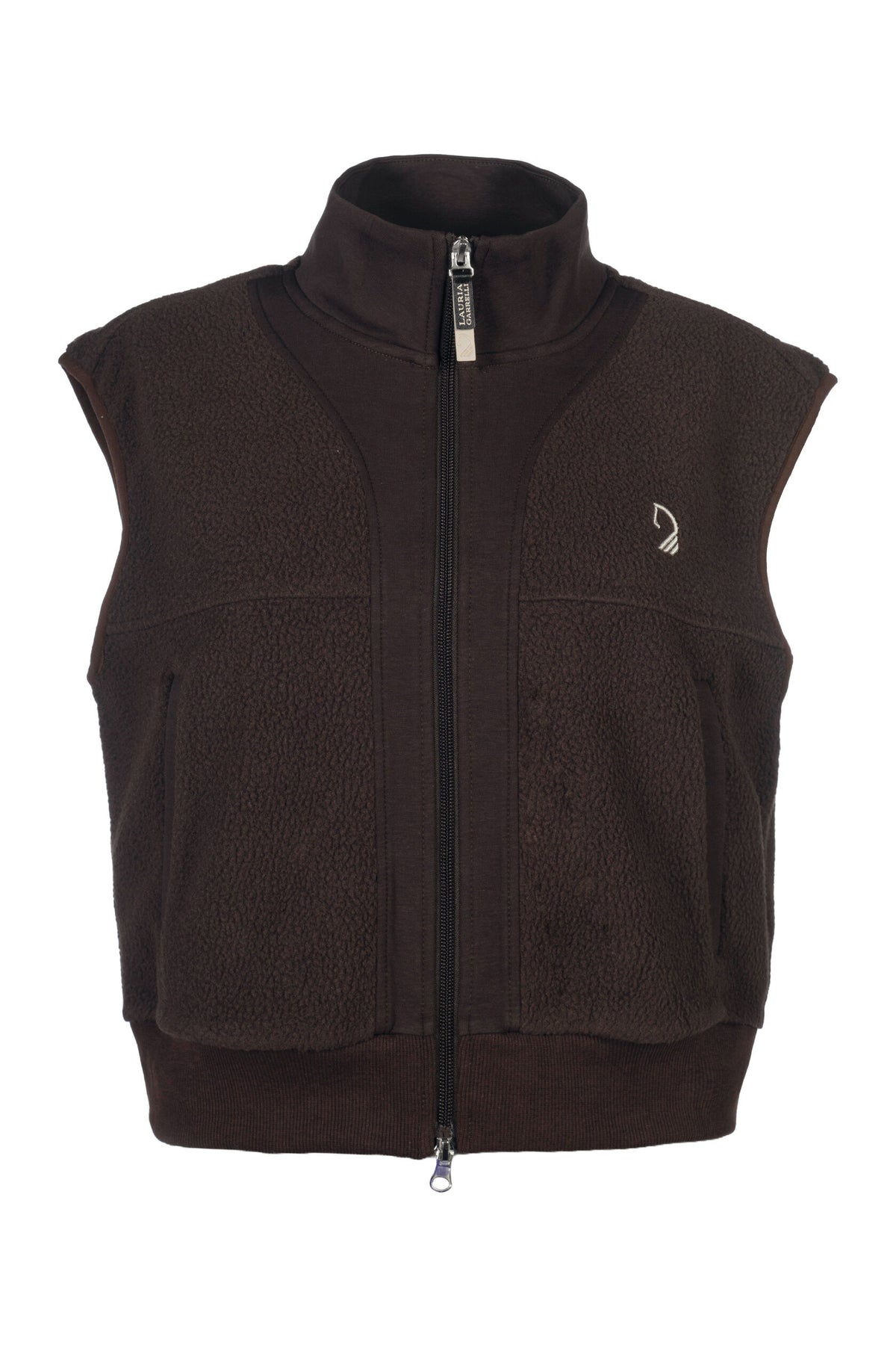 Weste Arezzo Teddy – kleine Stickerei – Bild 1