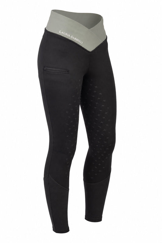 Reitleggings Limone – Silikon-Vollbesatz – Bild 1
