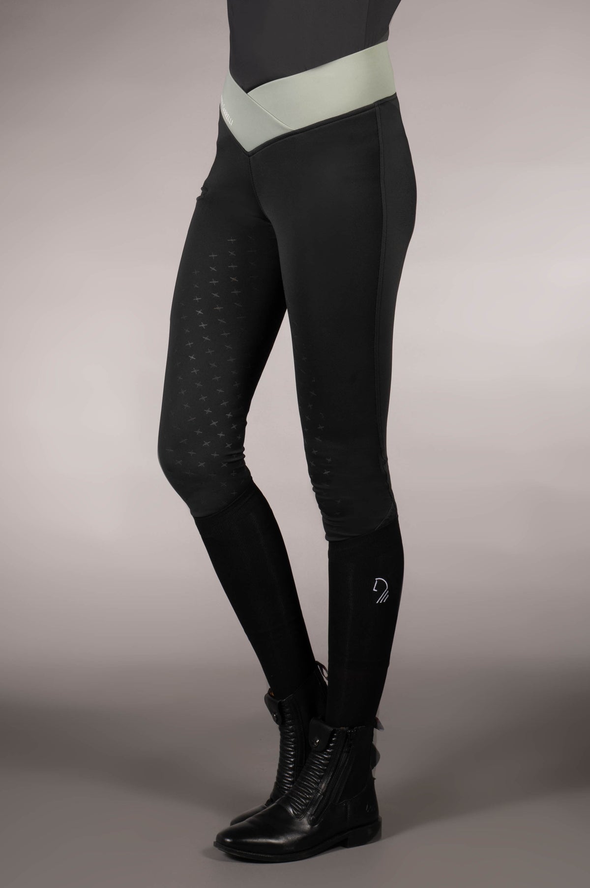 Reitleggings Limone – Silikon-Vollbesatz – Bild 3