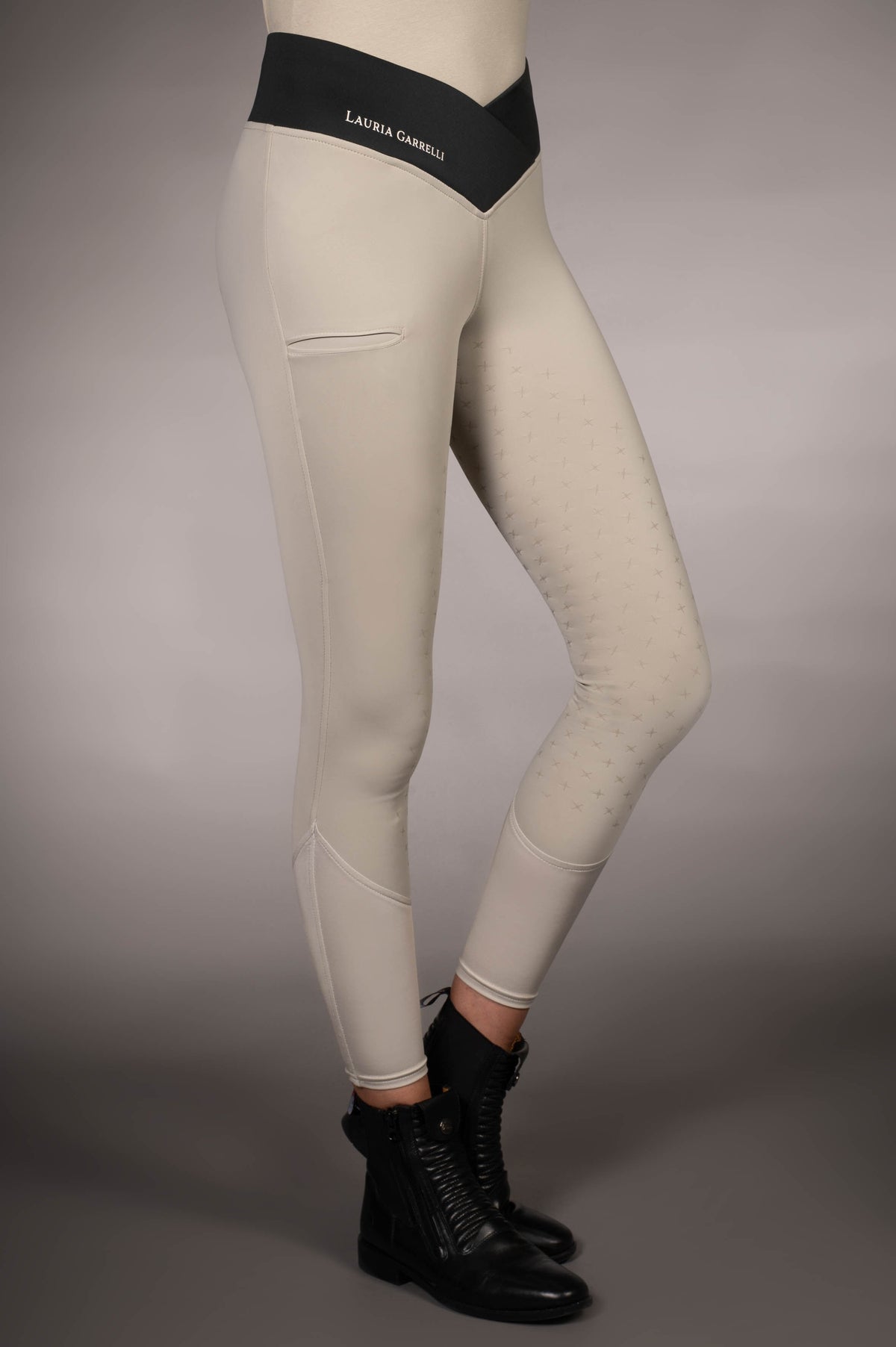 Reitleggings Limone – Silikon-Vollbesatz – Bild 4