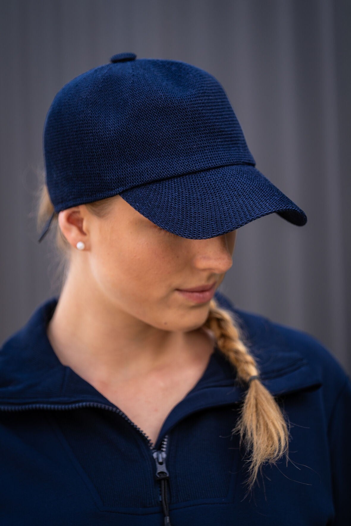Basecap Malin – grobe Maschenstruktur – Bild 5