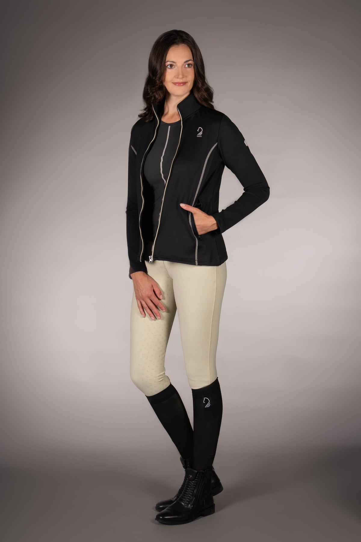 Sweatjacke Limone – atmungsaktiv – Bild 4