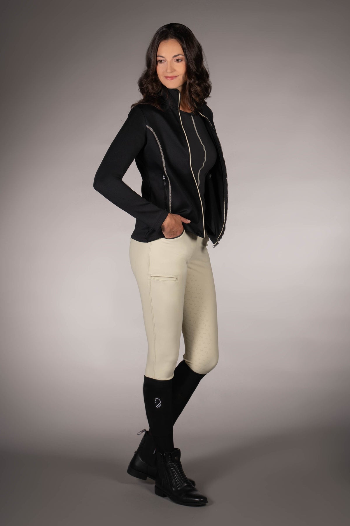 Sweatjacke Limone – atmungsaktiv – Bild 6