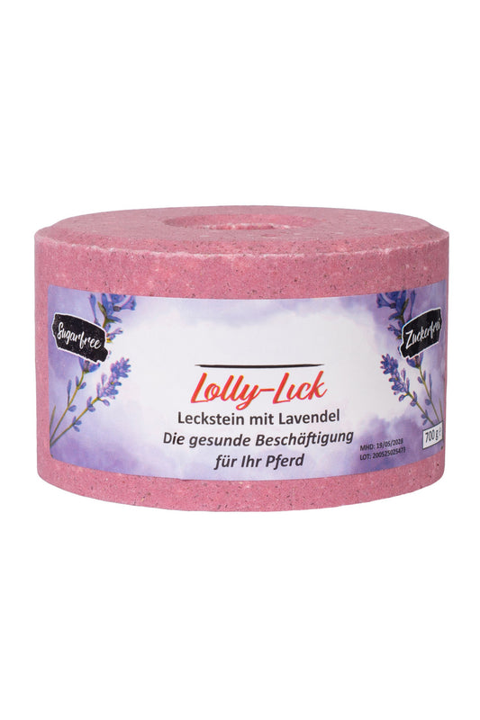 Leckstein Lolly Lick – Lavendel – Bild 1