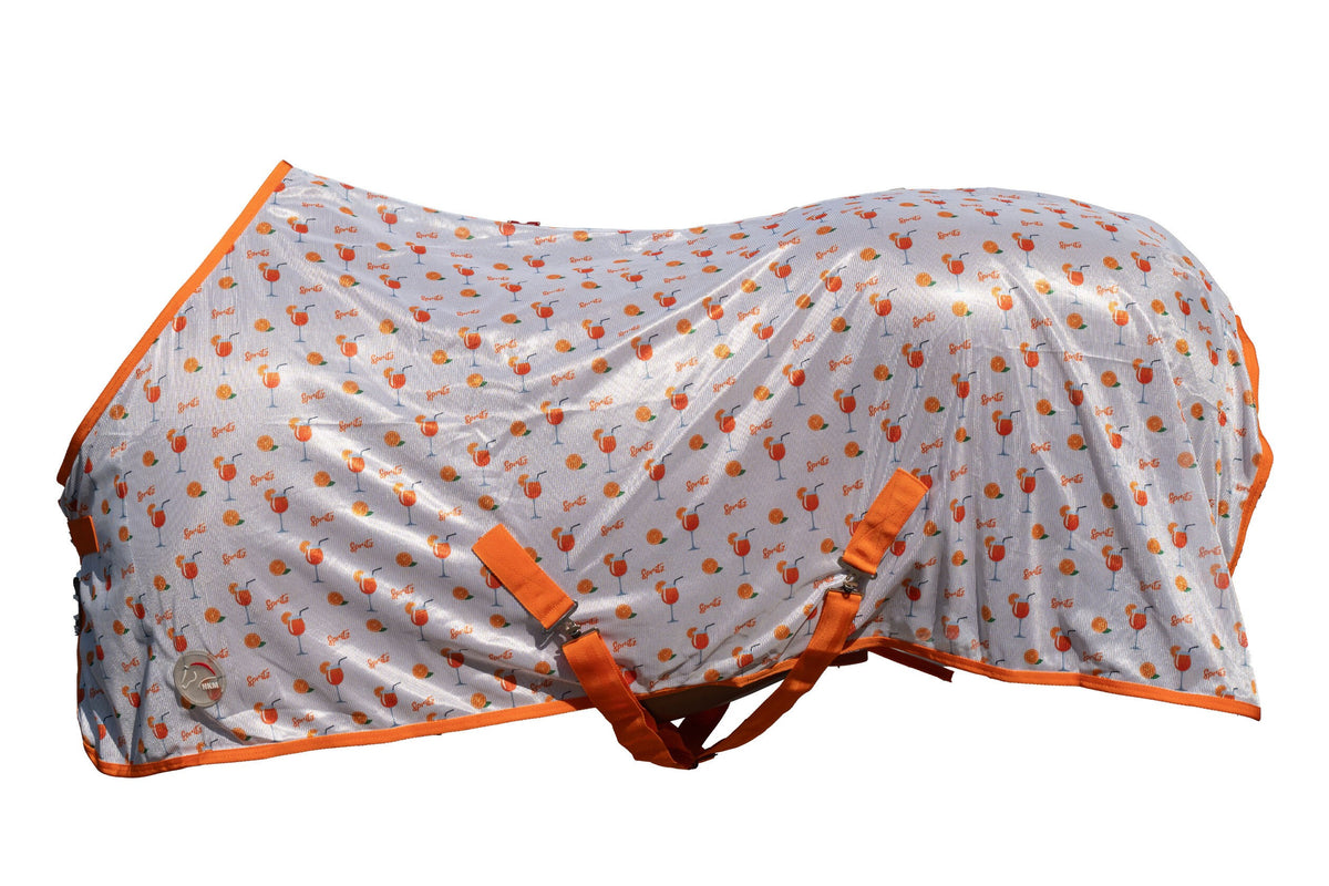 Fliegendecke Splash – zum Schutz des Pferdes vor Fliegen und Insekten – Bild 1