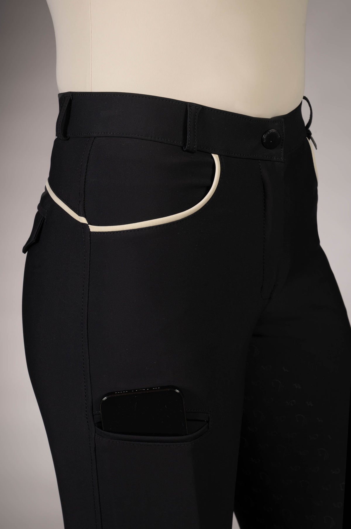 Reithose Limone – Silikon-Kniebesatz – Bild 8