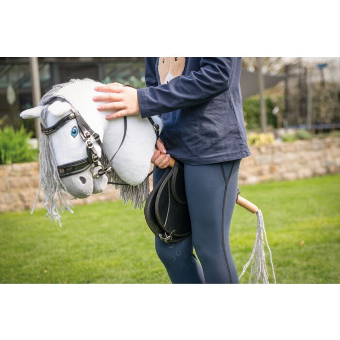 Sattel Hobby Horsing – zum realistischen Spielen mit dem Spielzeugpferd – Bild 5