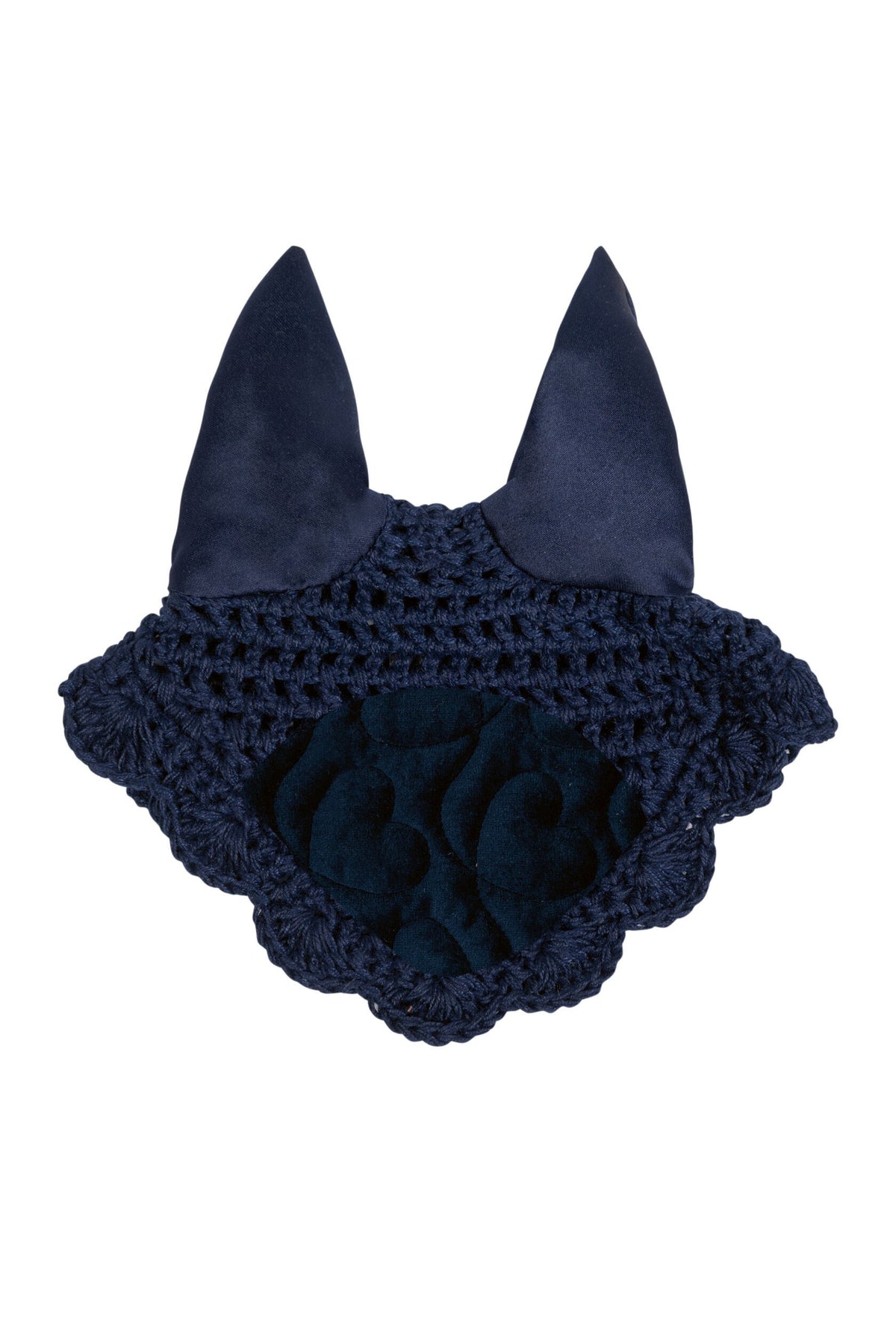 Fliegenhaube Velvet Hobby Horsing – Spielzeughaube zum Aufsetzen auf die Ohren von Steckenpferden – Bild 3