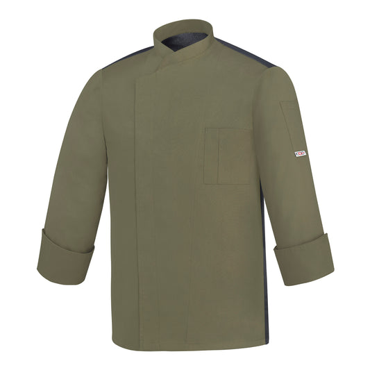 Unisex-Kochjacke Ottavio ML – Olive green – Bild 1