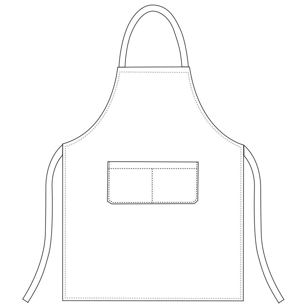 Gastronomie-Schürze Bip Apron – Olive green – Bild 2