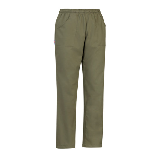 Unisex-Kochhose Coulisse Pocket – Olive green – Bild 1