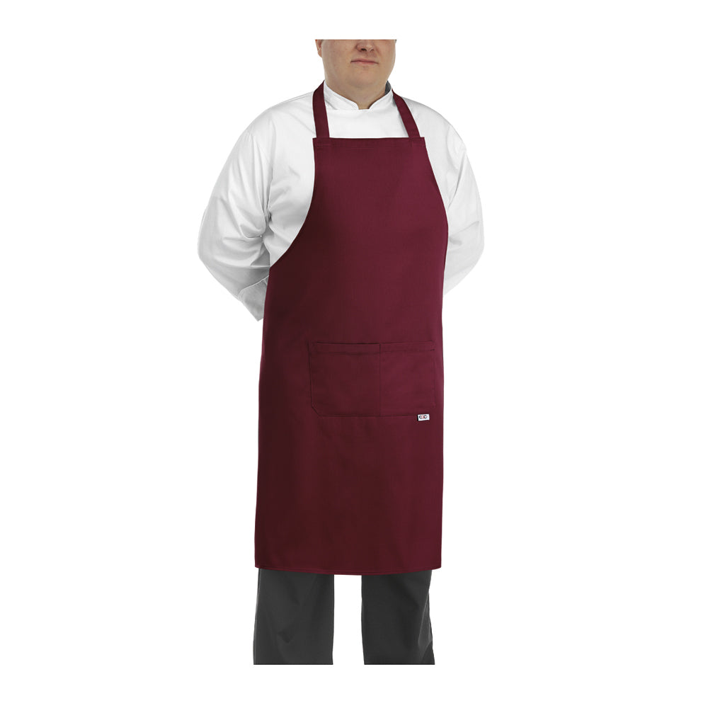 Gastronomie-Schürze Big Apron – Bordeauxrot – Bild 1