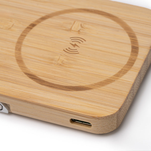 POWER BANKS YOKAS – aus Bambus mit Magnet – Bild 4