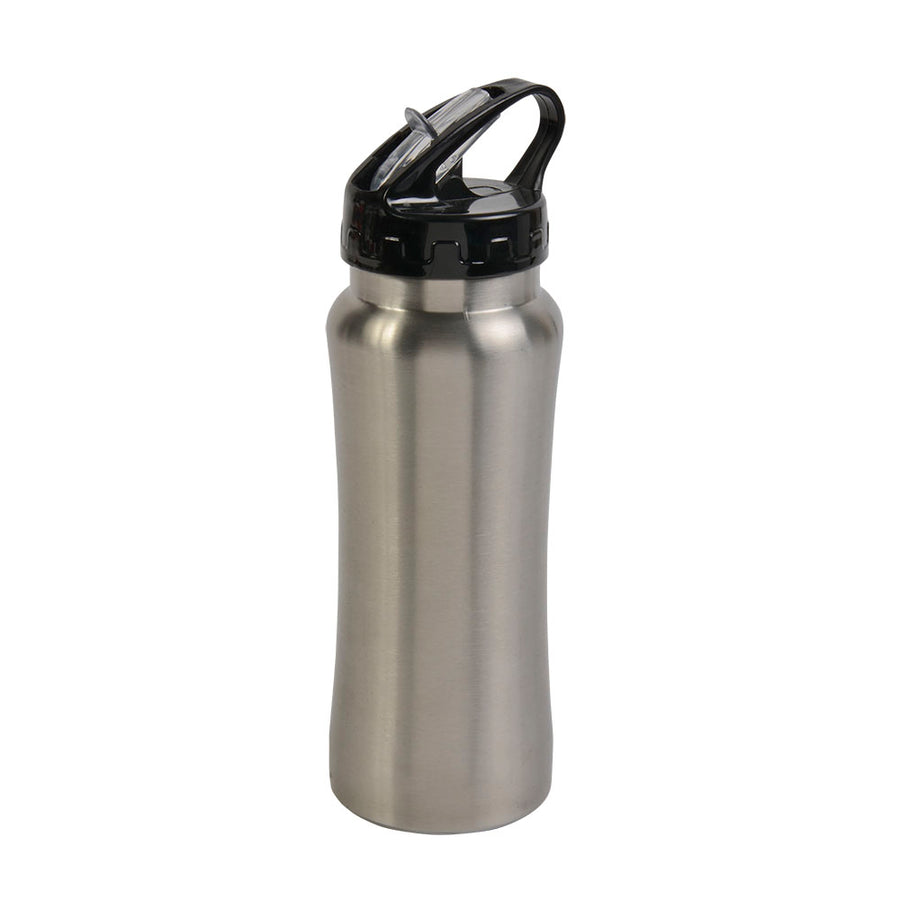Trinkflasche, 600 ml aus Steel