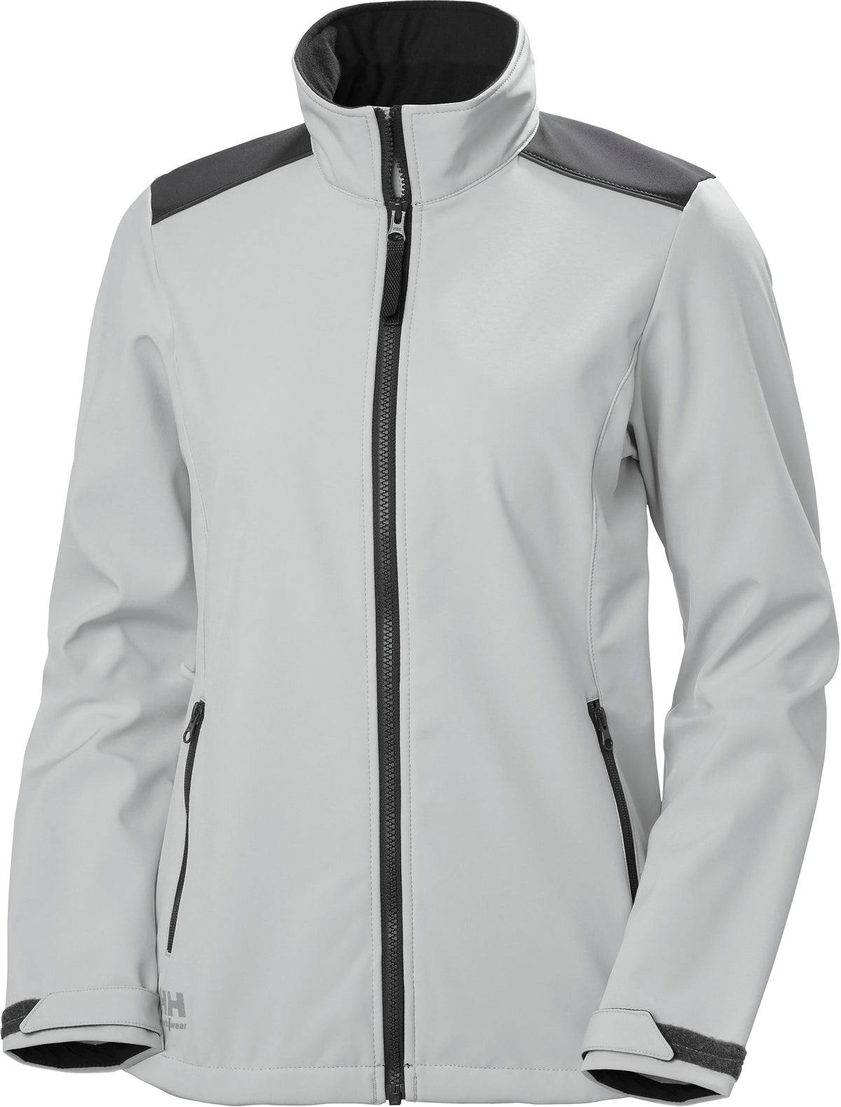 Damen-Softshelljacke Manchester 74241 wasserabweisend – Hellgrau/Dunkelgrau