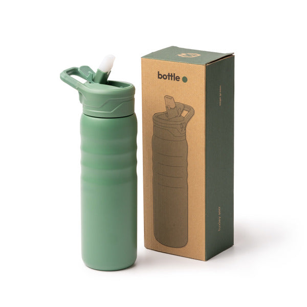 TRINKFLASCHEN TUXLEY – aus Recycelter Edelstahl 304, PP – Bild 6
