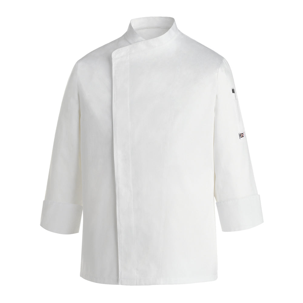 Unisex-Kochjacke Prestige – Weiß – Bild 1