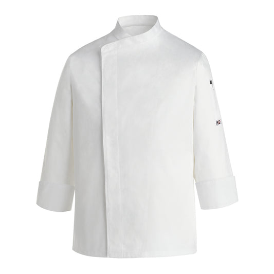 Unisex-Kochjacke Prestige – Weiß – Bild 1