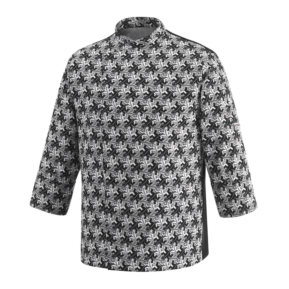 Unisex-Kochjacke Fantasy – Geko – Bild 1