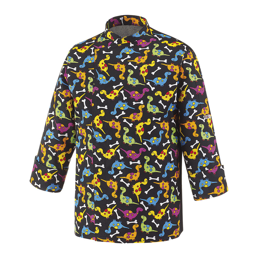 Unisex-Kochjacke Fantasy – Dino – Bild 1