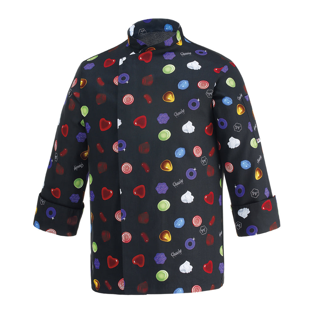 Unisex-Kochjacke Fantasy – Bon Bon – Bild 1